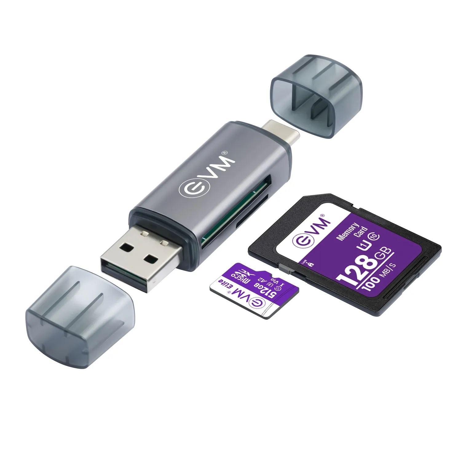 EVM 4 IN 1 OTG Card Reader USB 2.0 view 2